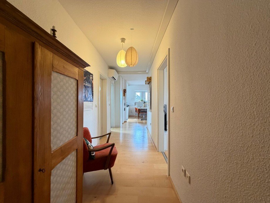 Flur Dachgeschosswohnung Ettlingen