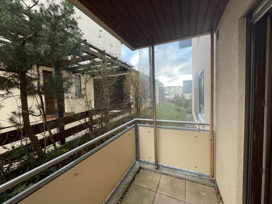 Balkon 2 Erdgeschosswohnung Karlsbad