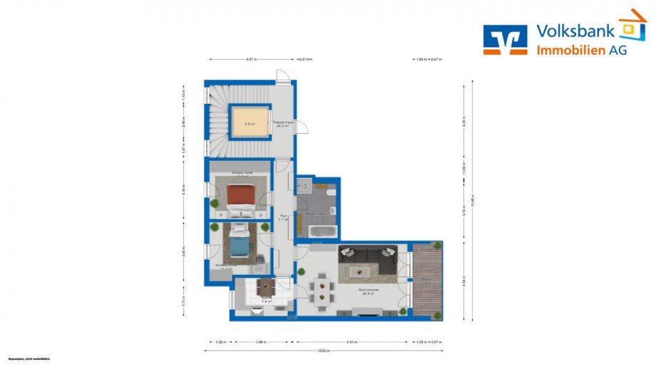 Obergeschoss Etagenwohnung Ettlingen