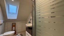 Badezimmer Klein-Fein-Mein 
3-Zi.Dachgeschosswohnung in KA-Daxlanden