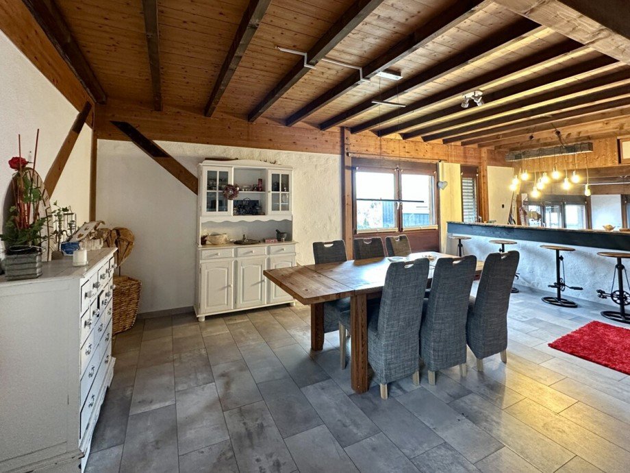 Essbereich Doppelhaush�lfte Malsch-Waldprechtsweier