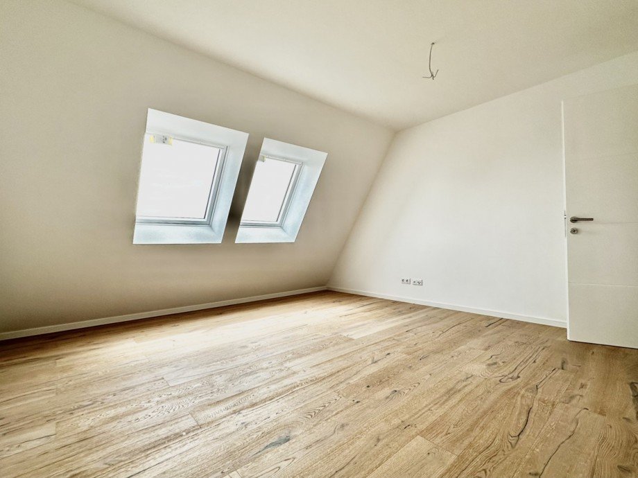 Schlafzimmer Dachgeschosswohnung Kieselbronn