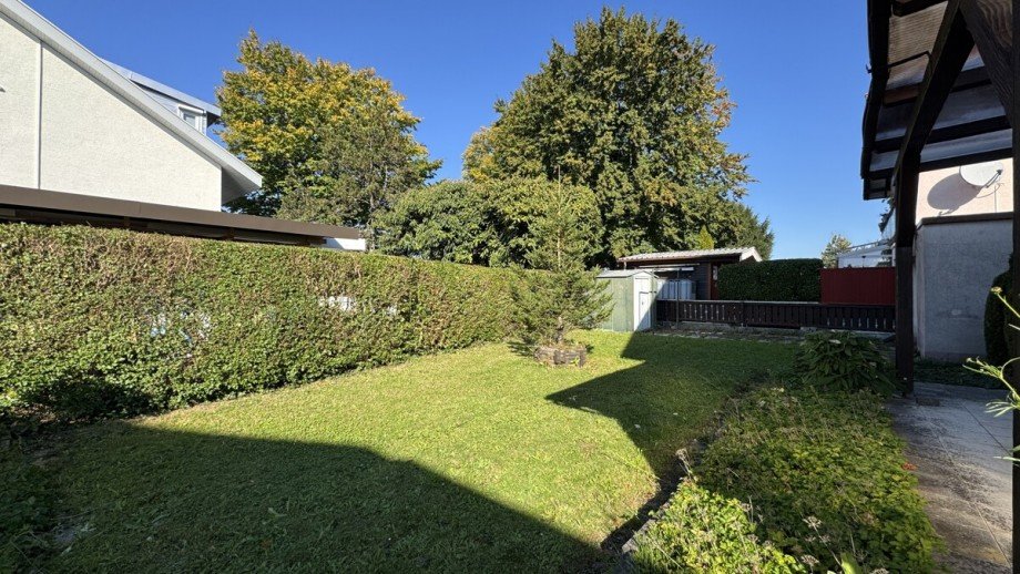 Garten Doppelhaush�lfte Waldbronn / Reichenbach