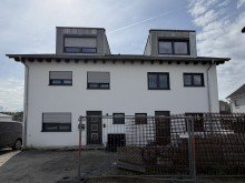 Vorderansicht Gestalten Sie Ihr neues Zuhause: Doppelhaush�lfte im Rohbauzustand in Pfinztal-S�llingen