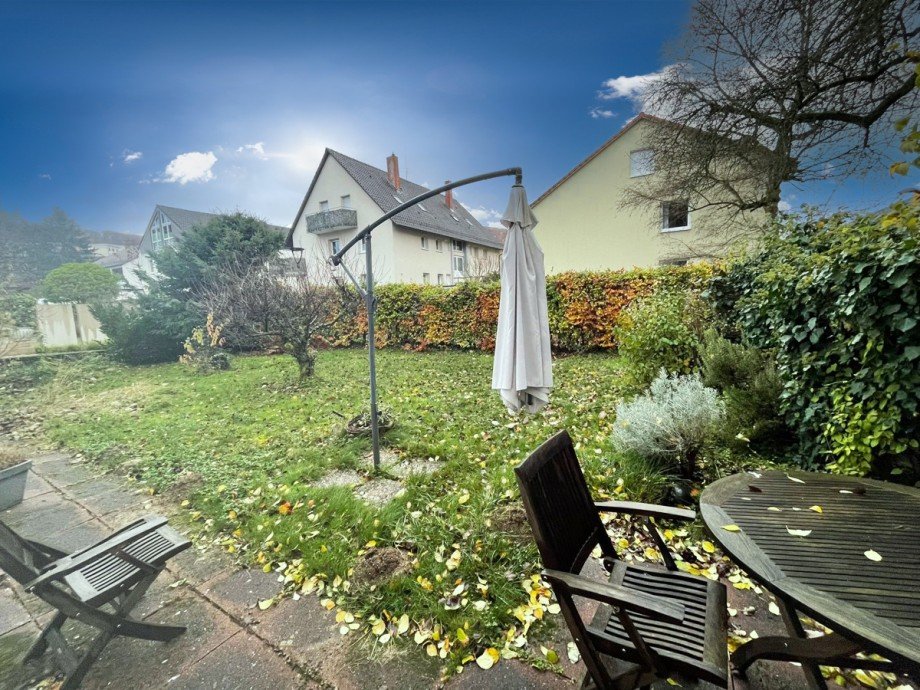 Terrasse & Garten Zweifamilienhaus Ettlingen