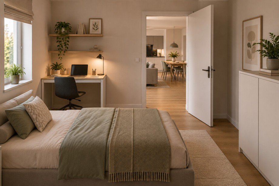 KI-Visualisierung Dachgeschosswohnung Keltern / Ellmendingen