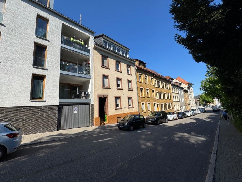 Strassenansicht Mehrfamilienhaus Pforzheim