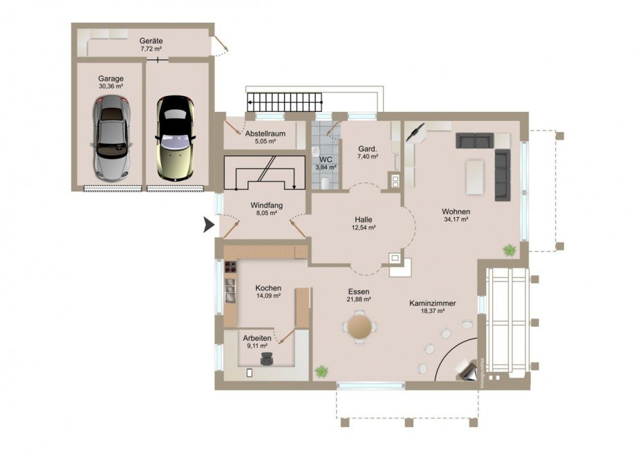 EG Einfamilienhaus Ettlingen / Bruchhausen