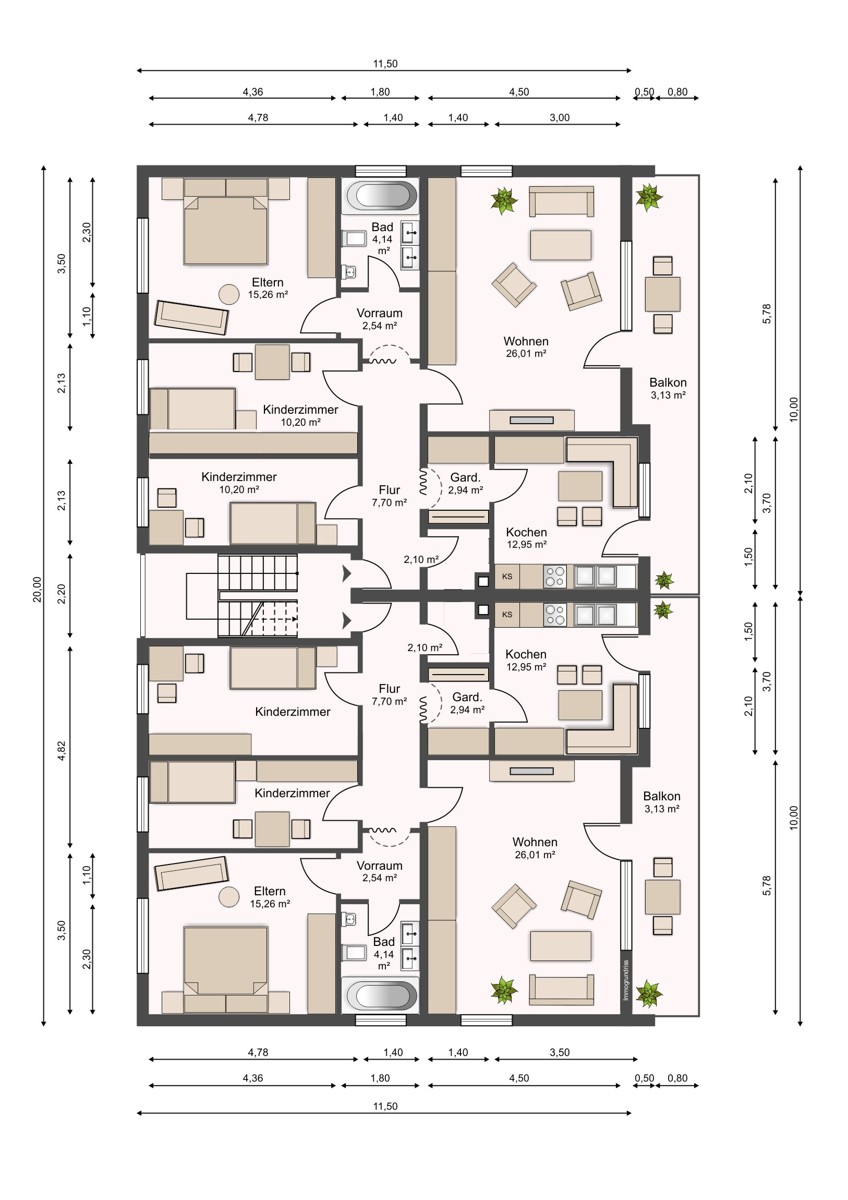 EG Mehrfamilienhaus Ettlingen-Bruchhausen