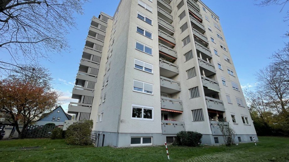 Hausansicht Etagenwohnung Ettlingen-West
