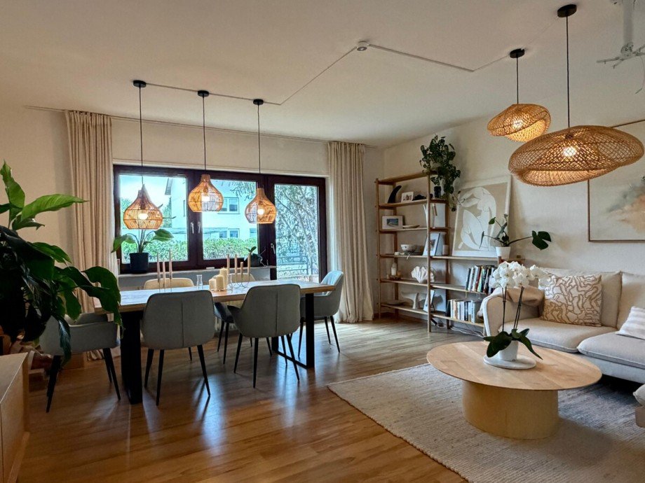 Wohnzimmer Erdgeschosswohnung Heidelberg