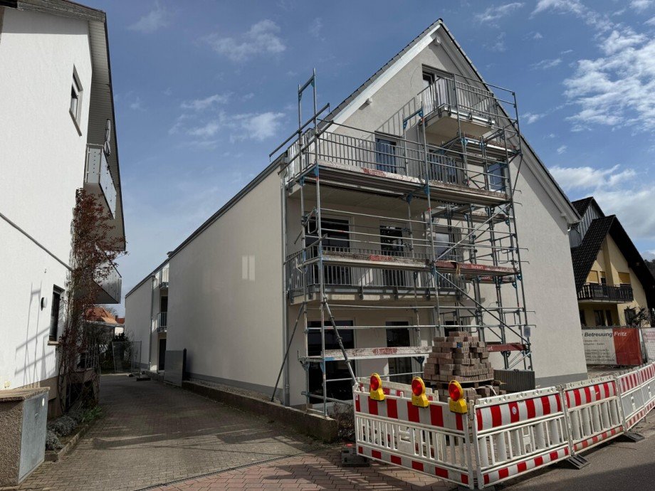 Aussenansicht Dachgeschosswohnung Karlsruhe