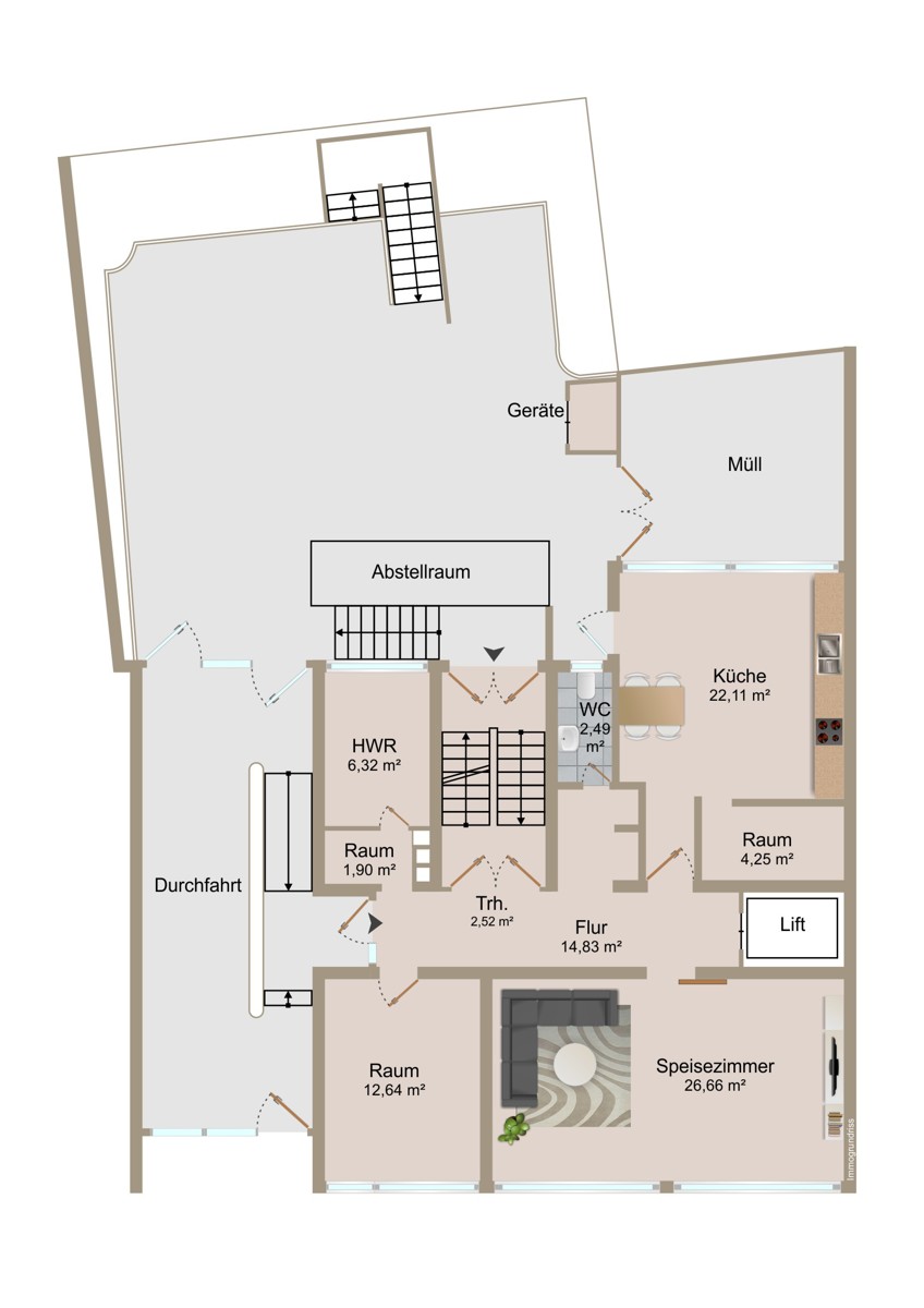 EG Mehrfamilienhaus Karlsruhe