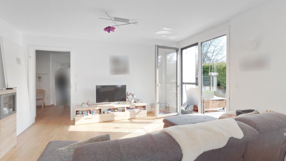 Wohnzimmer Erdgeschosswohnung Weissach