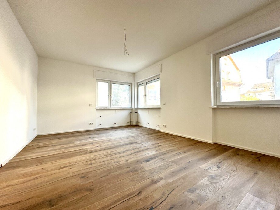 Wohnzimmer Erdgeschosswohnung Karlsruhe / Weiherfeld-Dammerstock
