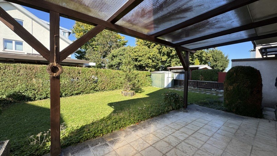 Terrasse Doppelhaush�lfte Waldbronn / Reichenbach