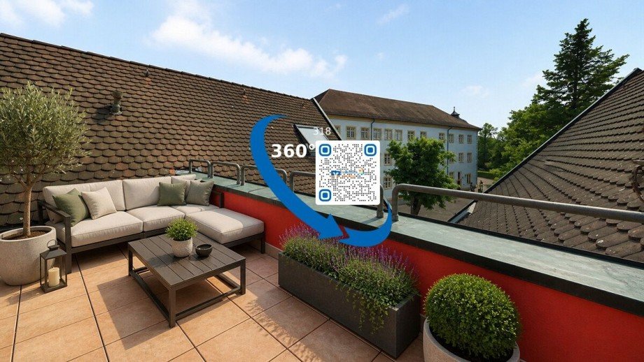 360�-Rundgang Maisonettewohnung Ettlingen