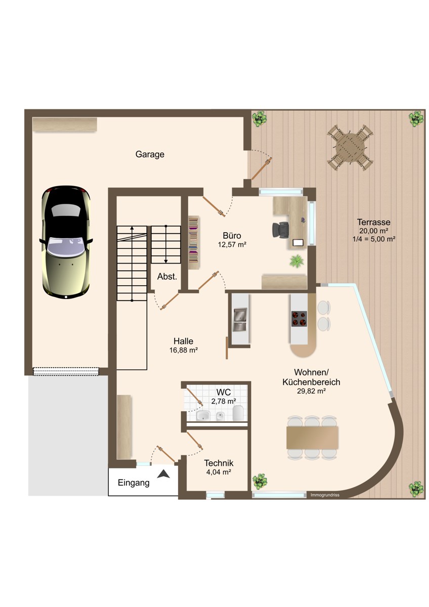 EG Einfamilienhaus Stutensee-Friedrichstal