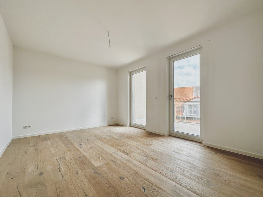 Schlafzimmer 3 Dachgeschosswohnung Kieselbronn