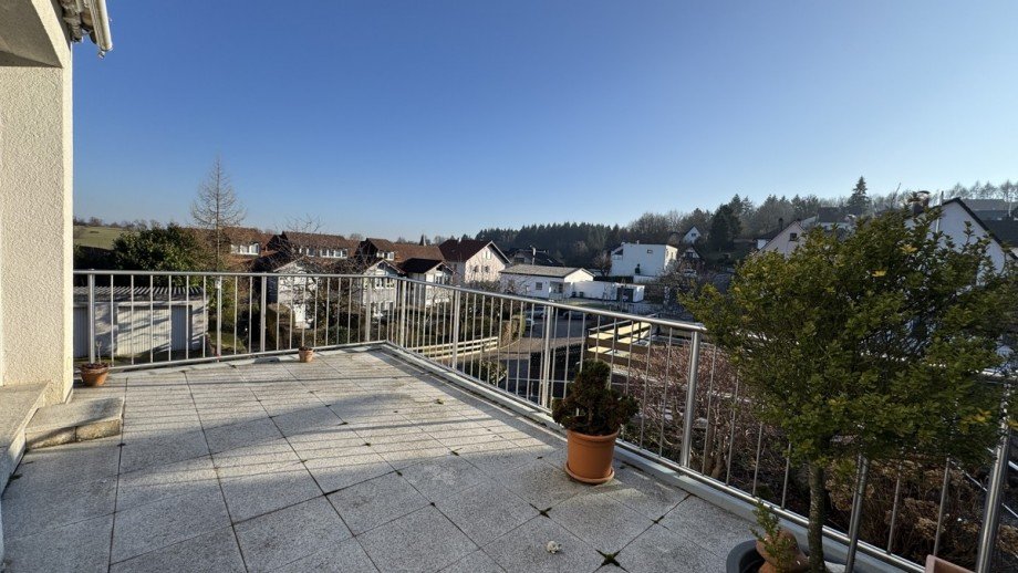 Terrasse Doppelhaush�lfte Ettlingen