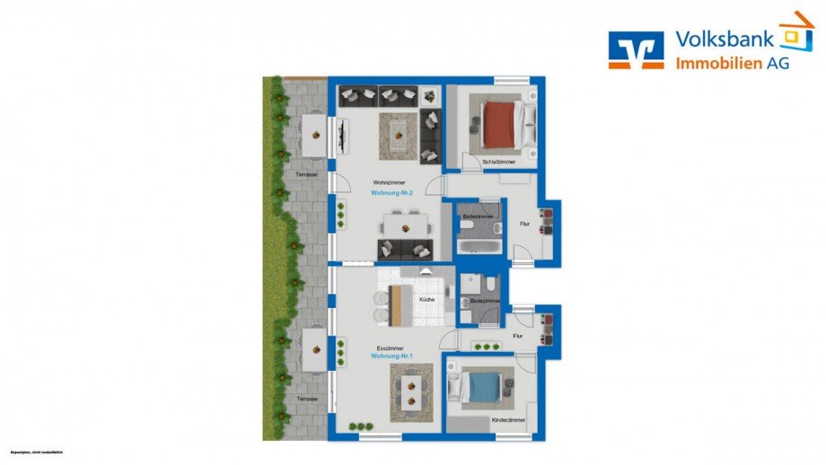 Grundriss Souterrainwohnung Bad Herrenalb