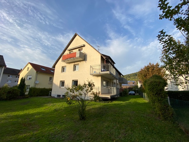 Hinteransicht Mehrfamilienhaus Ettlingen