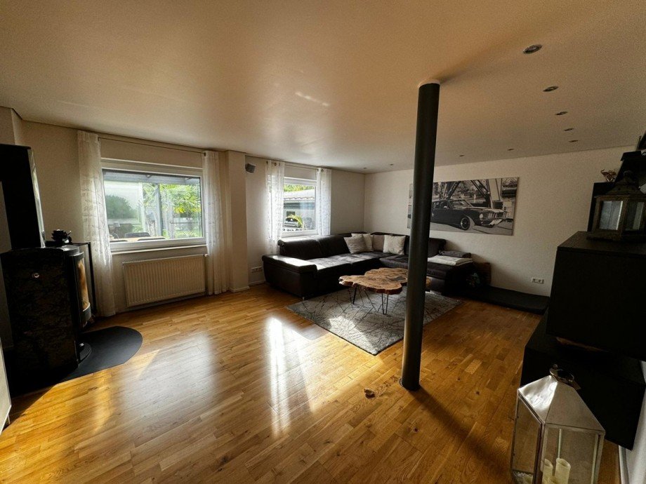 Wohnzimmer Erdgeschosswohnung Rheinstetten