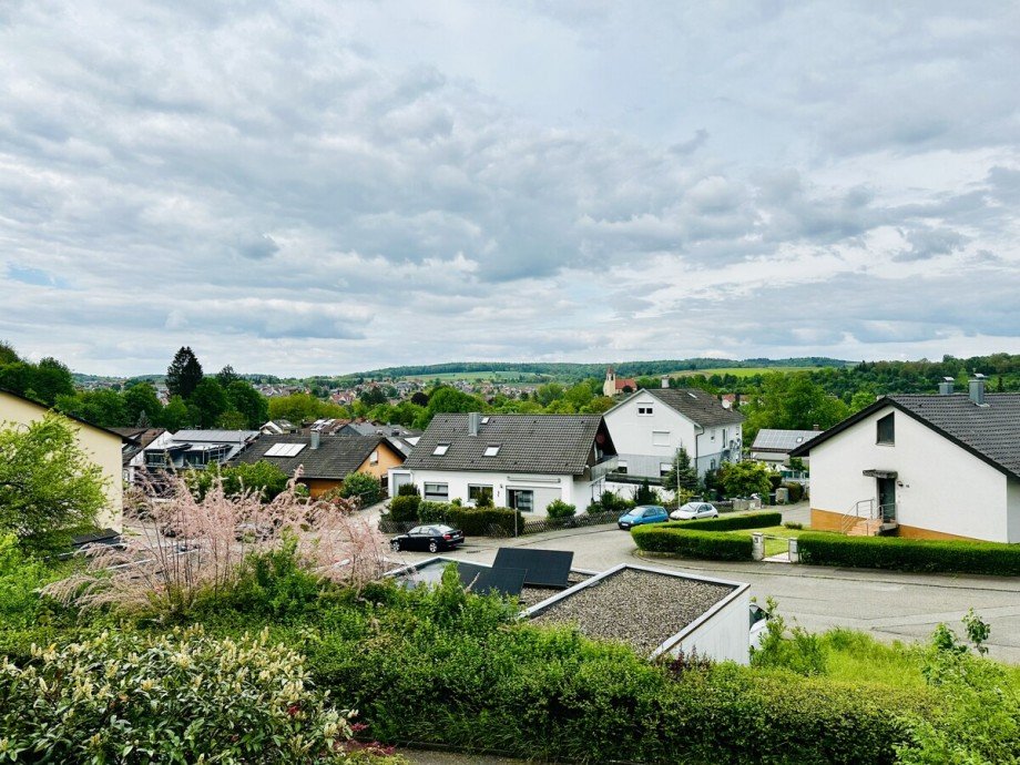 Blick vom K�chenfenster Reihenmittelhaus K�nigsbach