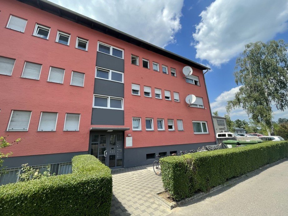 Au�enansicht Erdgeschosswohnung Ettlingen