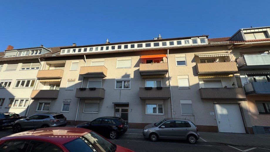 Au�enansicht Etagenwohnung Karlsruhe / Durlach