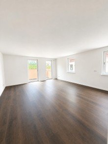 Wohnen/Essen/Kochen Hochwertige 4-Zimmer-Neubauwohnung im Obergeschoss - modern, hell und gro�z�gig