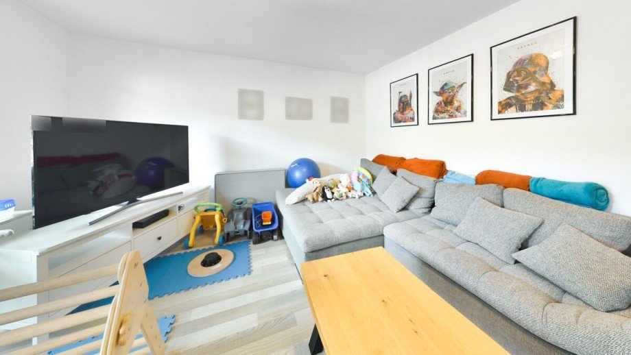 Wohnzimmer Wohnung 2 (KI generiert) Souterrainwohnung Bad Herrenalb