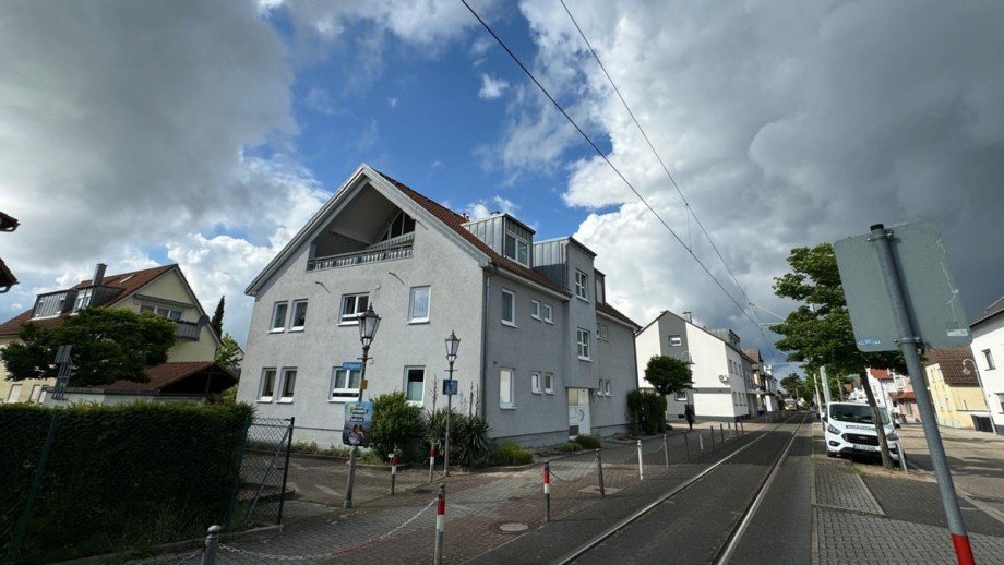 Au�enansicht Dachgeschosswohnung Rheinstetten / Forchheim