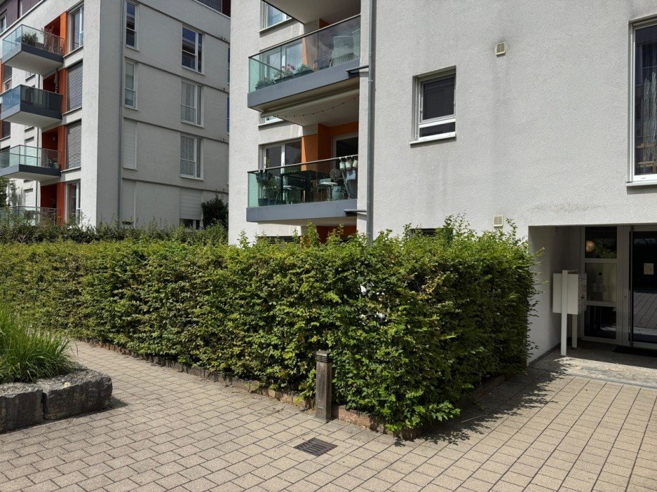 Au�enansicht Etagenwohnung Karlsruhe