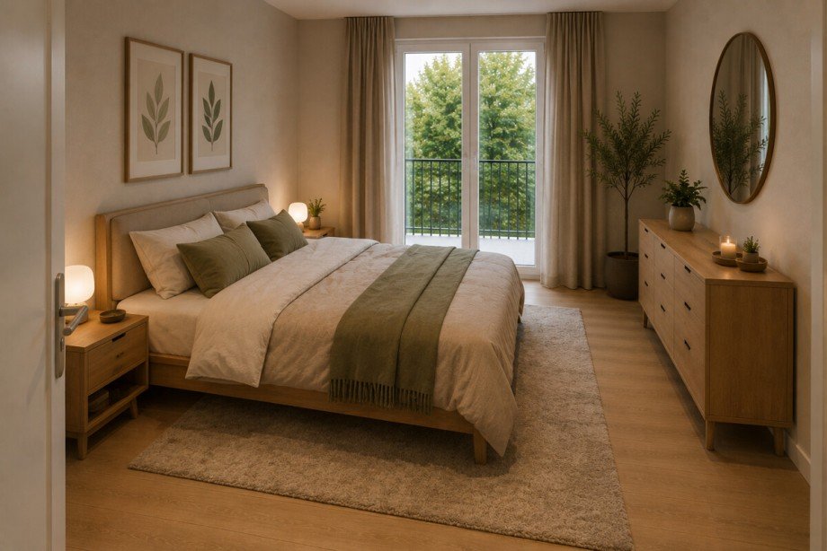 KI Visualisierung Erdgeschosswohnung Keltern / Ellmendingen
