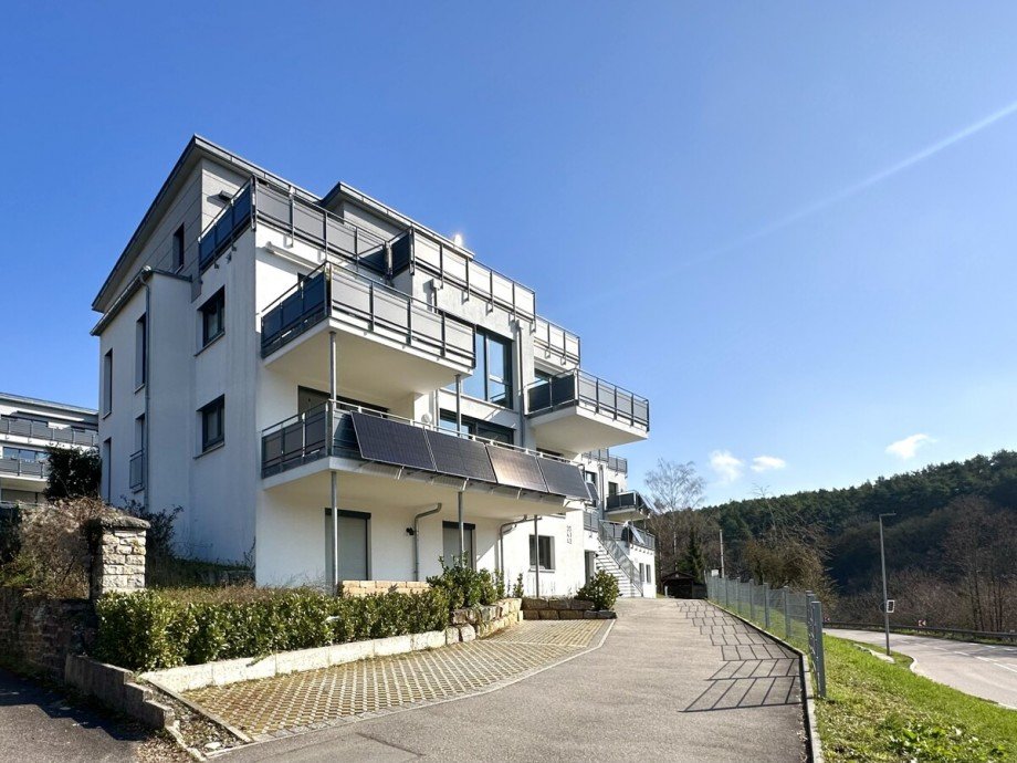 Hausansicht Erdgeschosswohnung Weissach