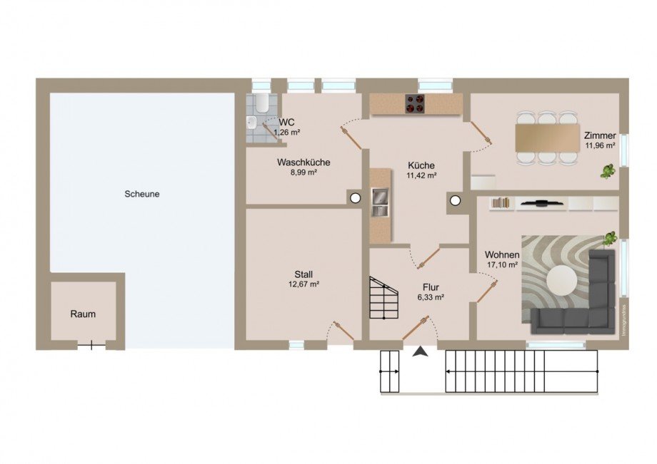 EG Einfamilienhaus Karlsbad / Ittersbach