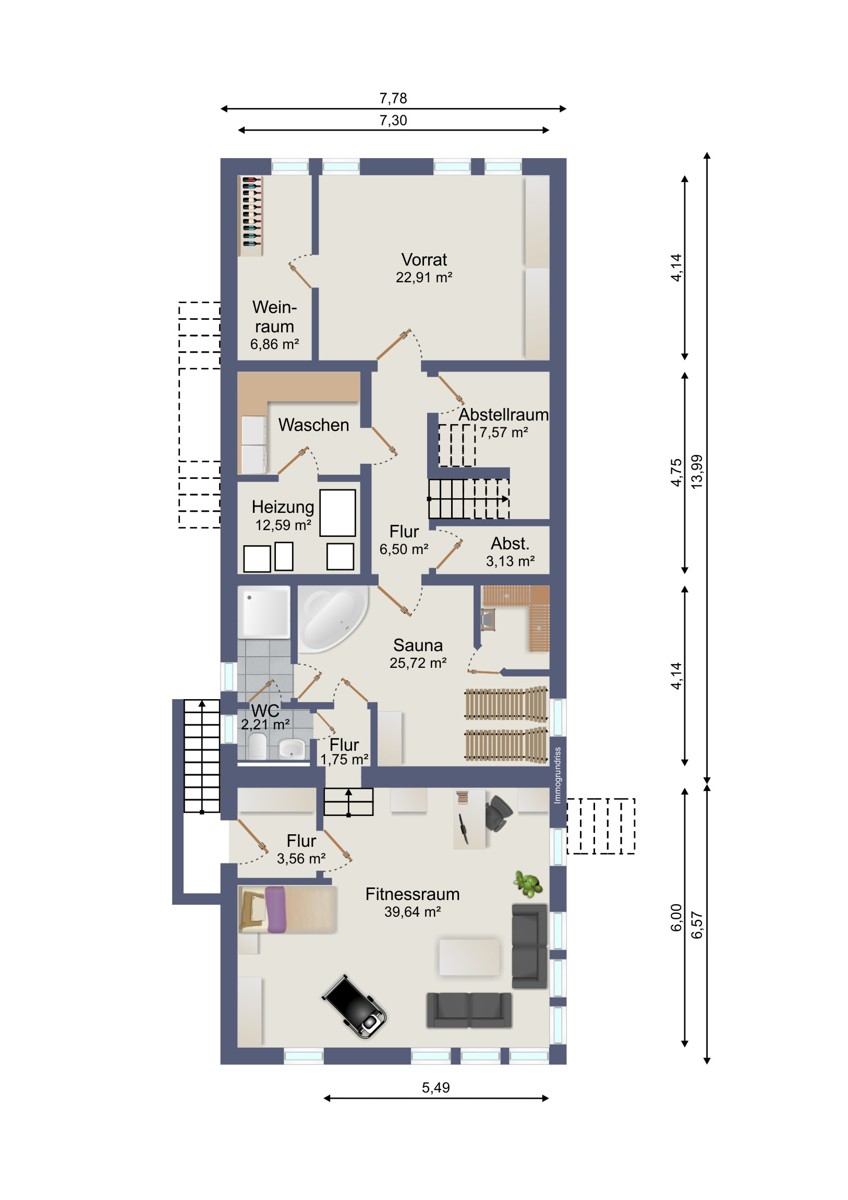 UG Zweifamilienhaus Karlsruhe / Daxlanden