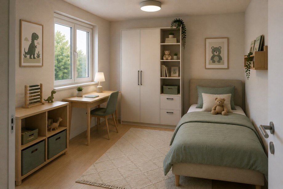 KI Visualisierung Erdgeschosswohnung Keltern / Ellmendingen