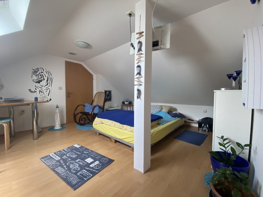 Schlafzimmer - Dachspitz Dachgeschosswohnung Waldbronn