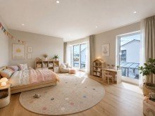 Kinderzimmer (KI-Visualisierung) Gestalten Sie Ihr neues Zuhause: Doppelhaush�lfte im Rohbauzustand in Pfinztal-S�llingen