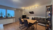 Wohnzimmer Klein-Fein-Mein 
3-Zi.Dachgeschosswohnung in KA-Daxlanden