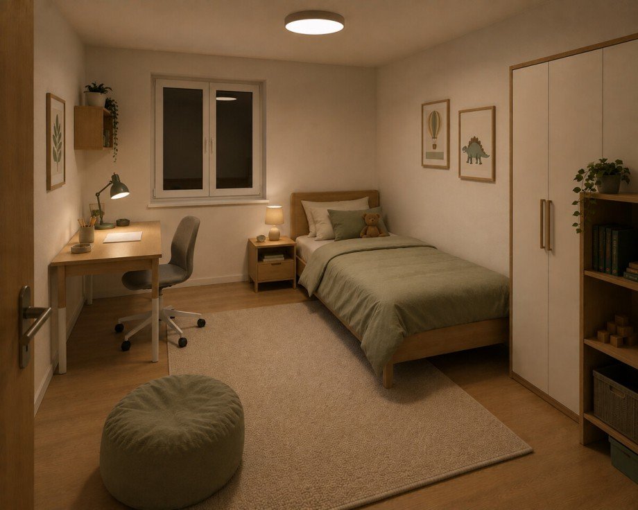 KI Visualisierung Erdgeschosswohnung Keltern / Ellmendingen