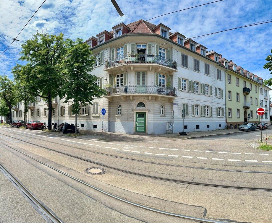 Au�enansicht Etagenwohnung Karlsruhe