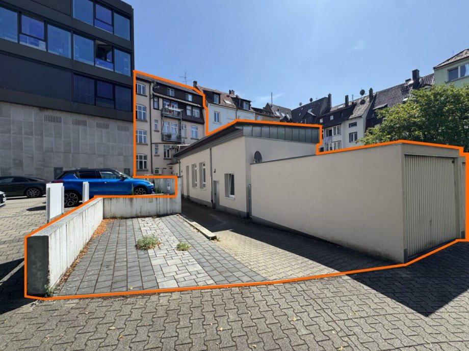Hinteransicht Haus Pforzheim