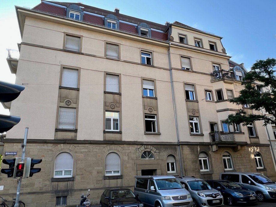 Vorderansicht Etagenwohnung Karlsruhe / S�dweststadt