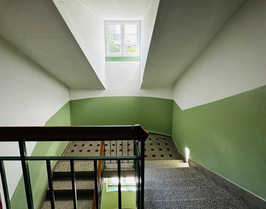 Treppenaufgang Etagenwohnung Karlsruhe