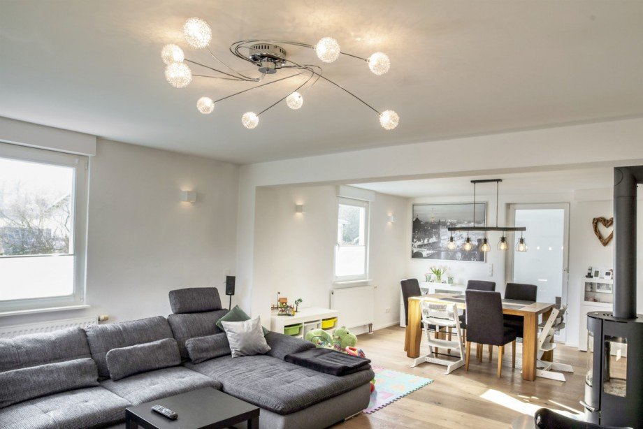 EG Wohn und Esszimmer Einfamilienhaus Ettlingen-Sch�llbronn