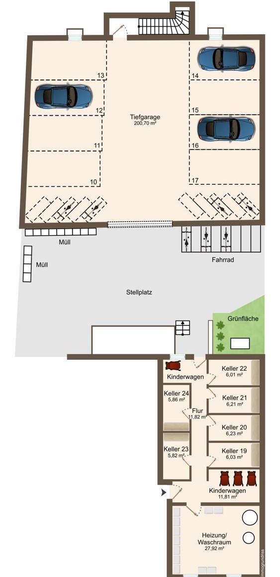 KG Etagenwohnung Karlsruhe