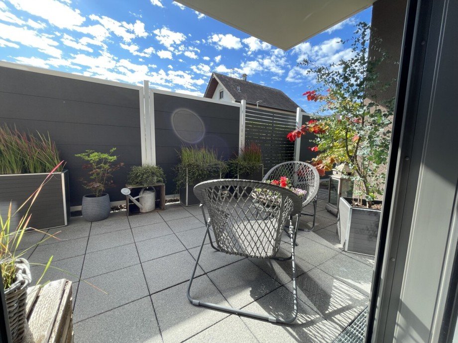 Terrasse Etagenwohnung Malsch